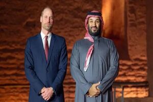ولیعهد انگلیس و عربستان دیدار کردند