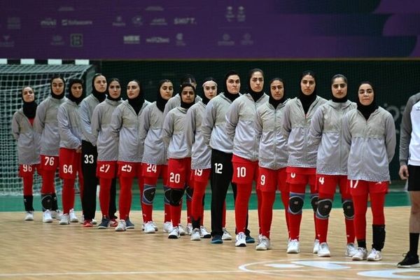 نمایش پرقدرت تیم ملی هندبال زنان در ریاض/دو برد و یک شکست حاصل مرحله گروهی