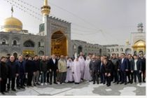 نمایندگان ۱۶ کشور آسیایی از گنجینه‌های فرهنگی آستان قدس رضوی بازدید کردند