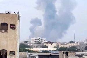  آمریکا به شهر الحزم در شمال یمن حمله کرد