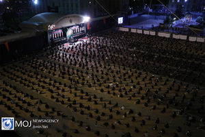 عزاداری شب سوم ماه محرم در دانشگاه امام علی (ع)