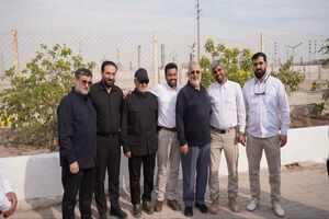 فرماندهان سپاه از پروژه «مهر خلیج فارس» بازدید کردند