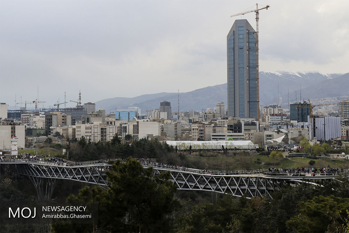 نوروز در بوستان آب و آتش تهران