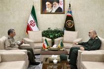 فرمانده کل سپاه با سرلشکر موسوی دیدار کرد
