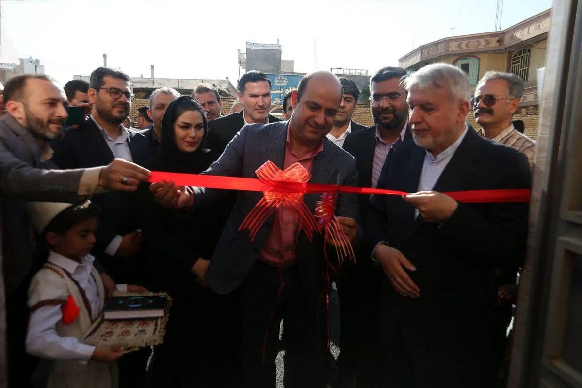 افتتاح کتابخانه عمومی فیروزآباد 