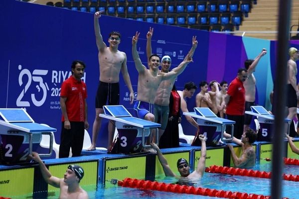 درخشش تیم شنای ایران با رکوردشکنی و مدال برنز در ریاض