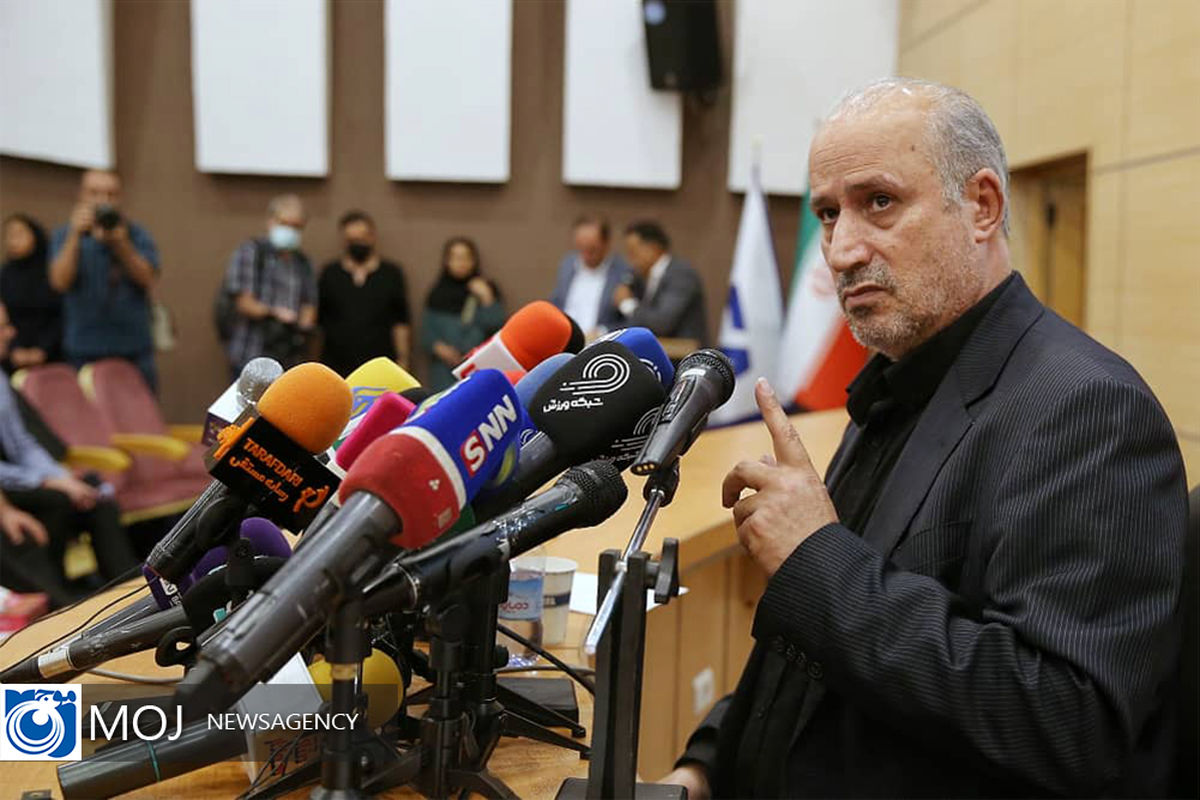 نشست خبری رییس فدراسیون فوتبال