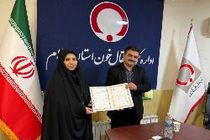 امضای تفاهم‌نامه همکاری میان اداره‌کل انتقال خون و دفتر امور بانوان و خانواده استانداری ایلام