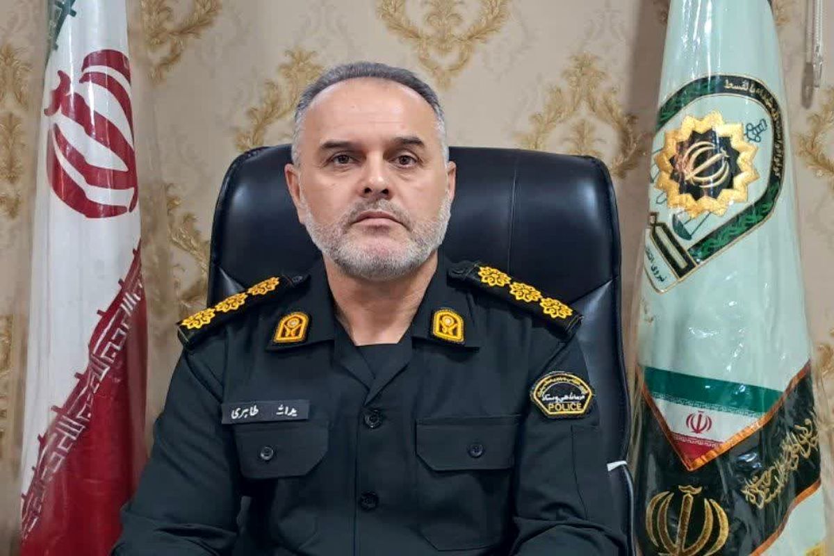سرهنگ طاهری فرمانده انتظامی میاندورود