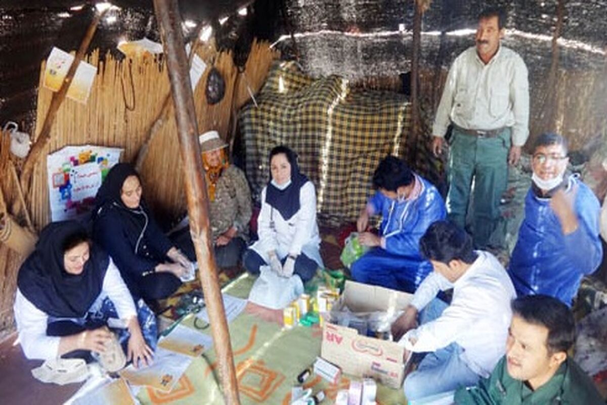 7 ordibehesht اعزام تیم پزشکی سپاه به عشایر تنگ قارچی 8
