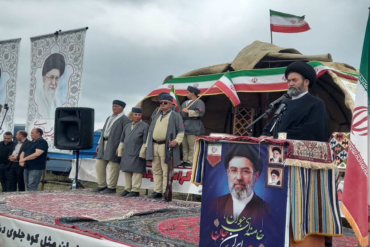 امام جمعه اردبیل در جشنواره کوچ عشایر