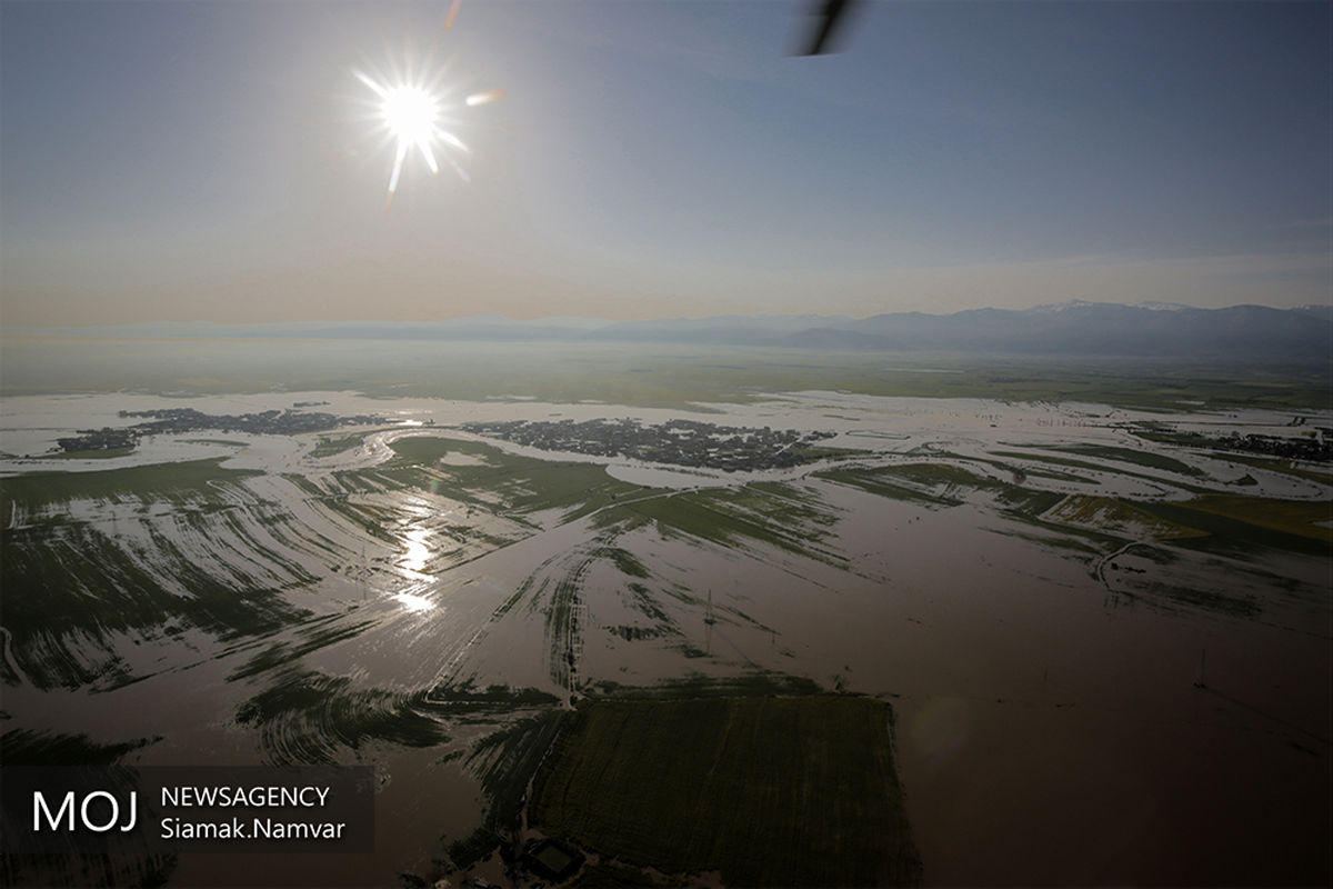 مناطق سیل زده استان گلستان