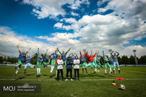 تمرین تیم ملی فوتبال جوانان بانوان