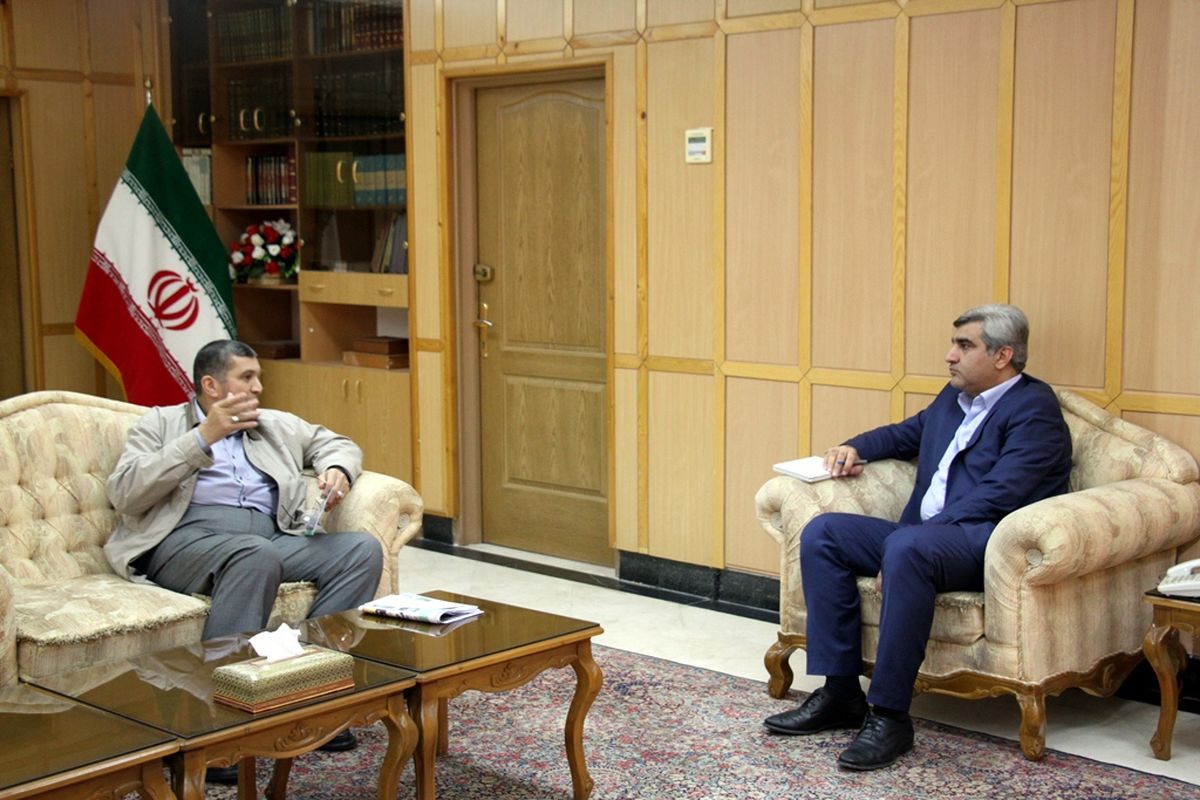 دیدار استاندار گیلان -با سردار حزنی