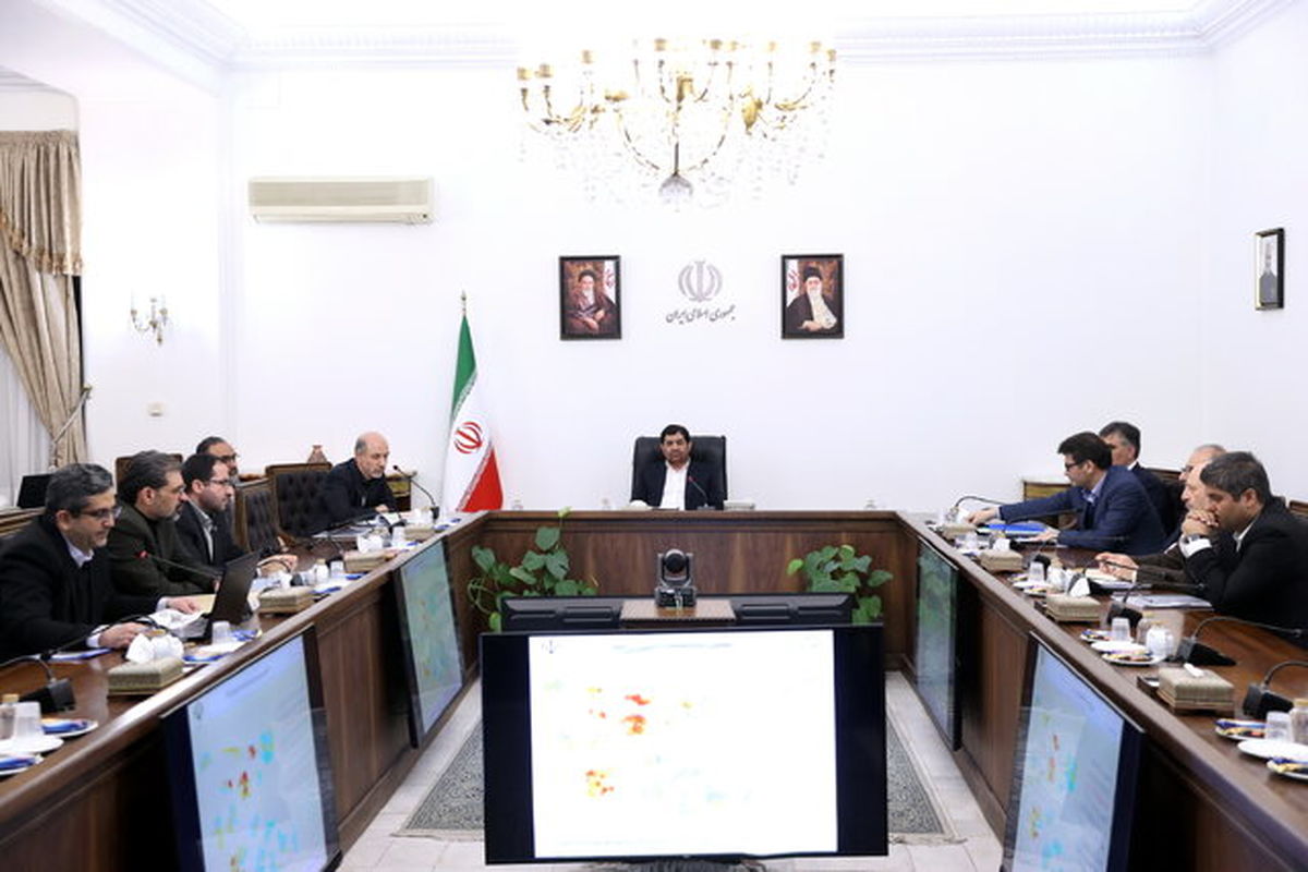 جلسه توسعه نیروگاه‌ها با حضور معاون اول رئیس جمهوری