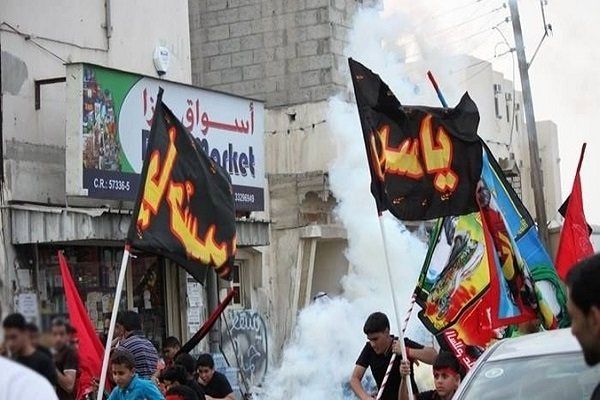 تعرض نظامیان آلخلیفه به مظاهر عاشورایی