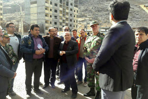 معاون عمرانی استاندار لرستان از پروژه مسکن مهر لشکر 84 خرم‌آباد بازدید کرد