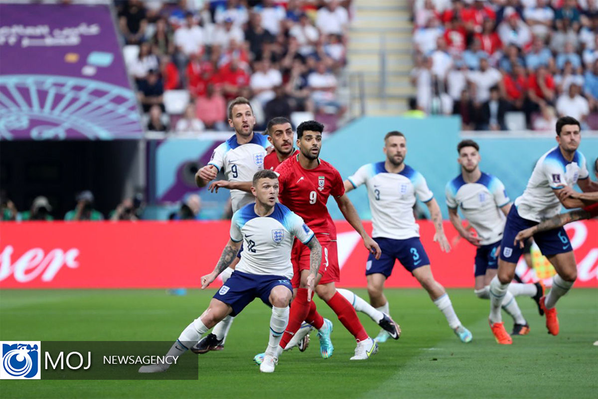 جام جهانی فوتبال - دیدار ایران و انگلیس