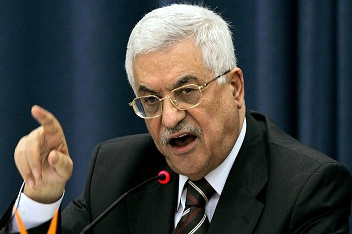 محمود عباس رئیس تشکیلات خودگردان فلسطین