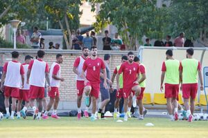 بازیکنان دعوت شده در اردوی تیم ملی فوتبال ایران شرکت کردند