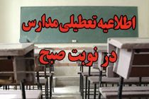 فردا مدارس شهرستان میناب تعطیل شد