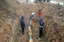 وصل گاز هشت روستای منطقه پیرکوه شهرستان سیاهکل 