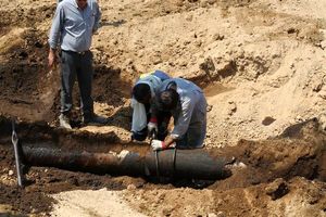  نشتی خط لوله ۱۲ اینچ ارسالی واحد بهره‌برداری لب سفید رفع شد