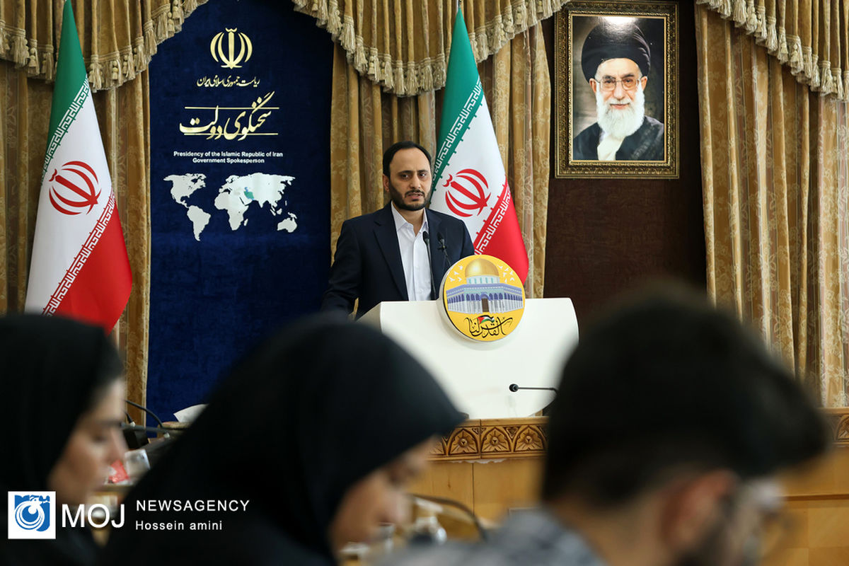 نشست خبری سخنگوی دولت با اهالی رسانه