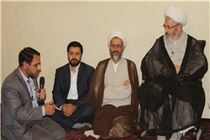 دیدار فرمانده ناجا با آیت‌الله سبحانی