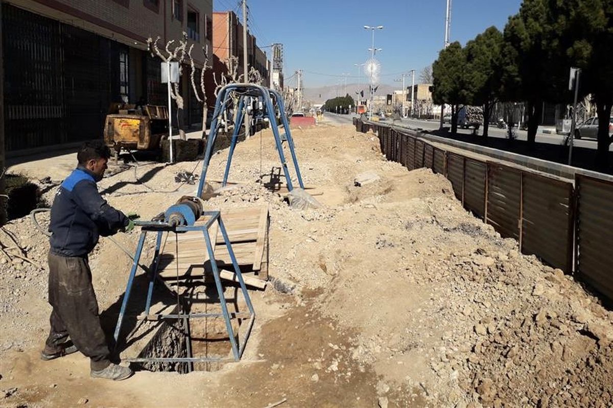 اصفهان- شبکه فاضلاب مبارکه