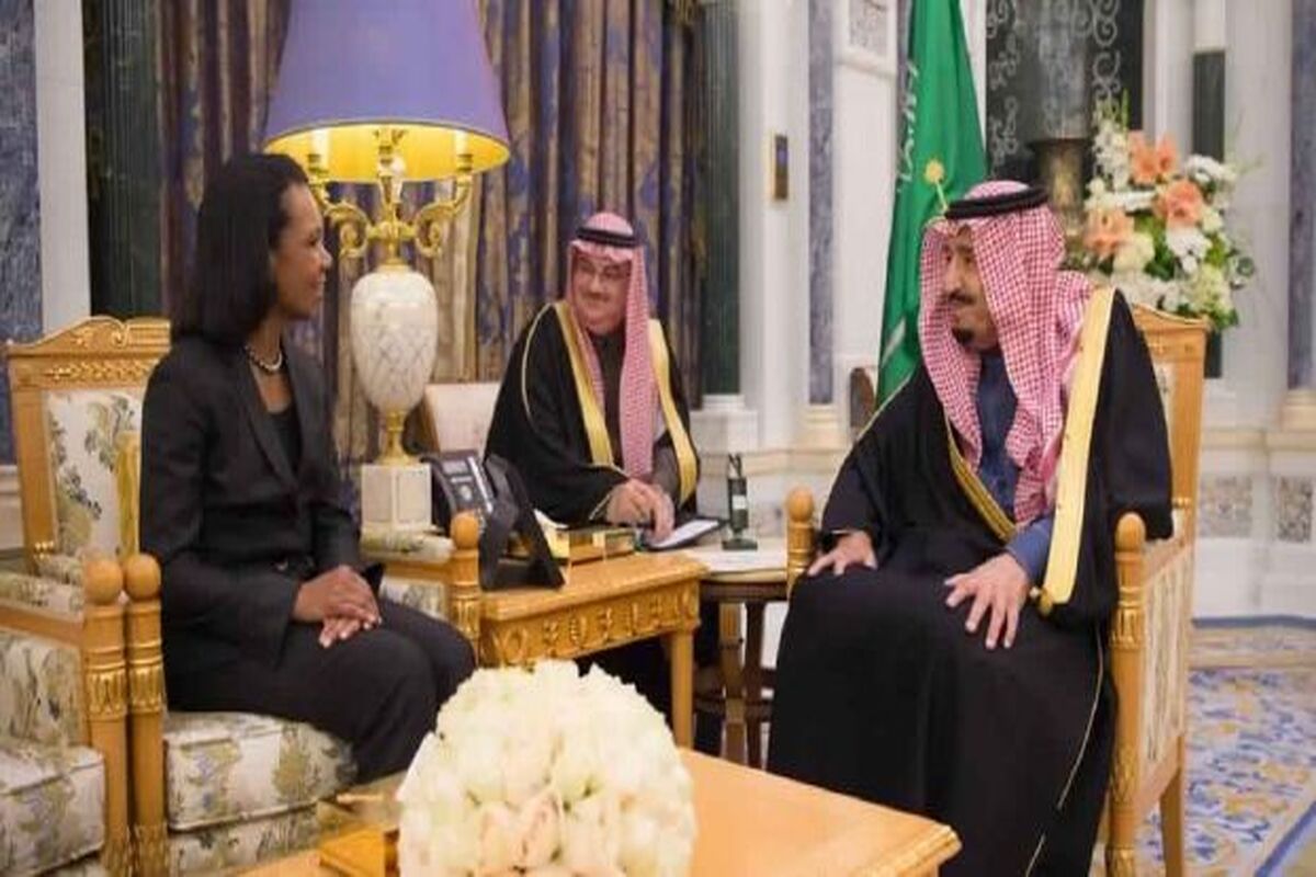 دیدار محمد بن سلمان با کاندولیزا رایس 