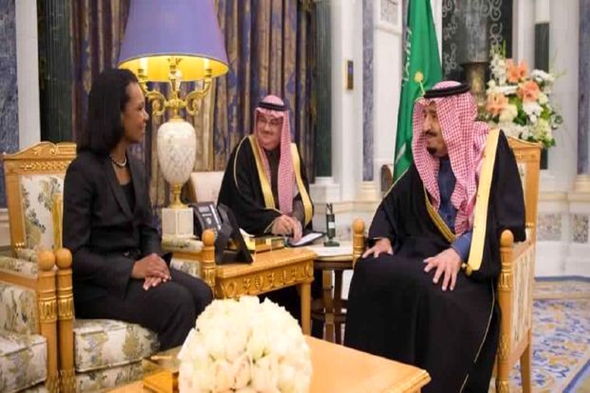دیدار محمد بن سلمان با کاندولیزا رایس 