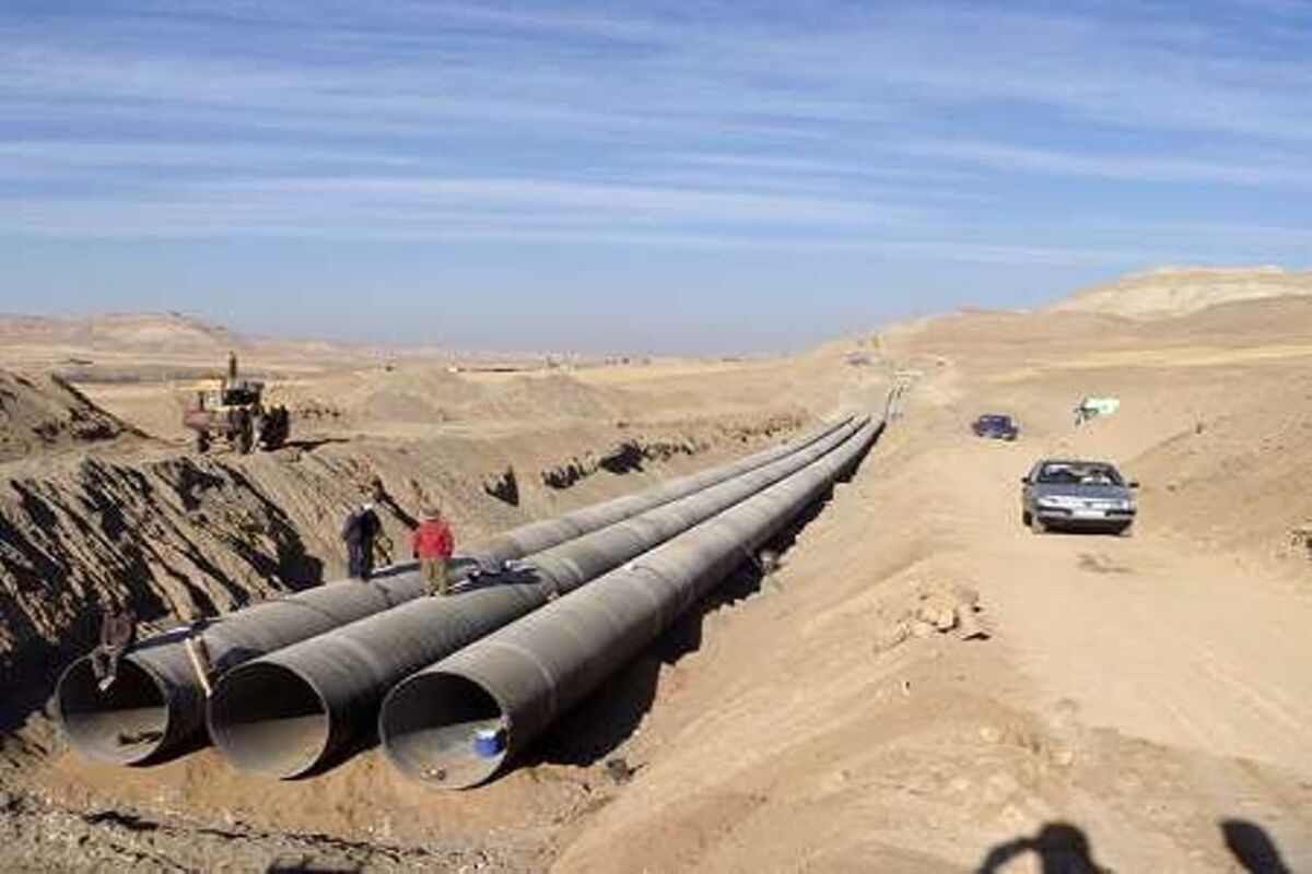 انتقال آب دریای خلیج فارس