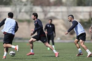 حسین کلانی میهمان تمرین امروز پرسپولیس شد