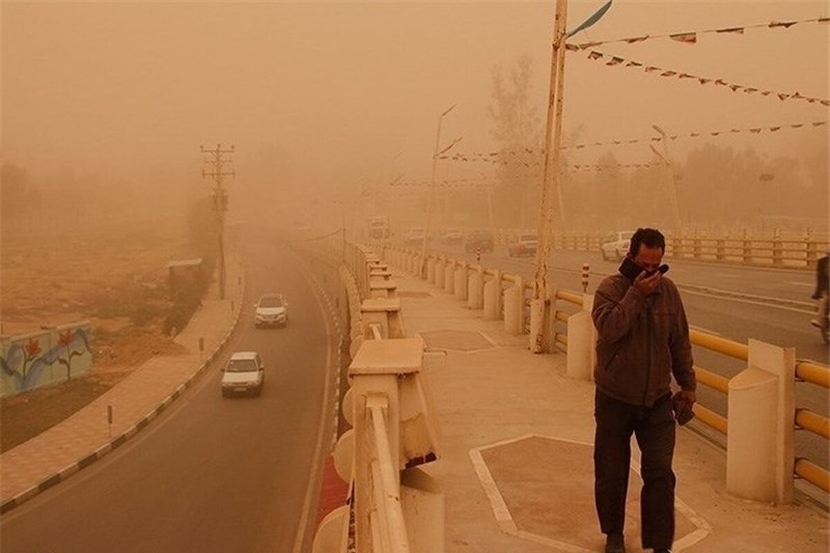 گردو غبار کرمانشاه