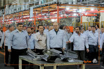 بازدید مدیرعامل گروه خودروسازی سایپا از روند تولید ایدکوپرس و ایران کاوه