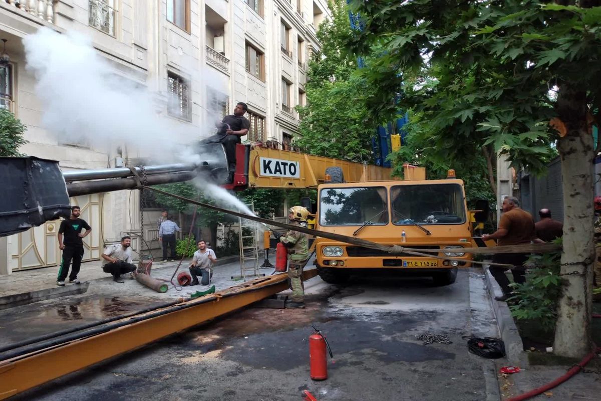 واژگونی جرثقیل