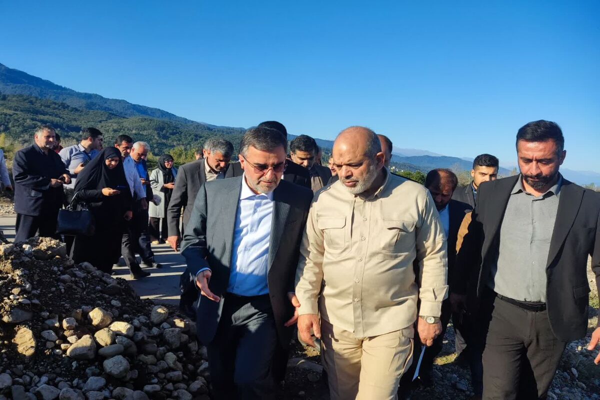 وزیر کشور در نوشهر 