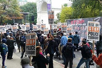 اعلام همبستگی کانادایی ها با سیاه پوستان آمریکایی