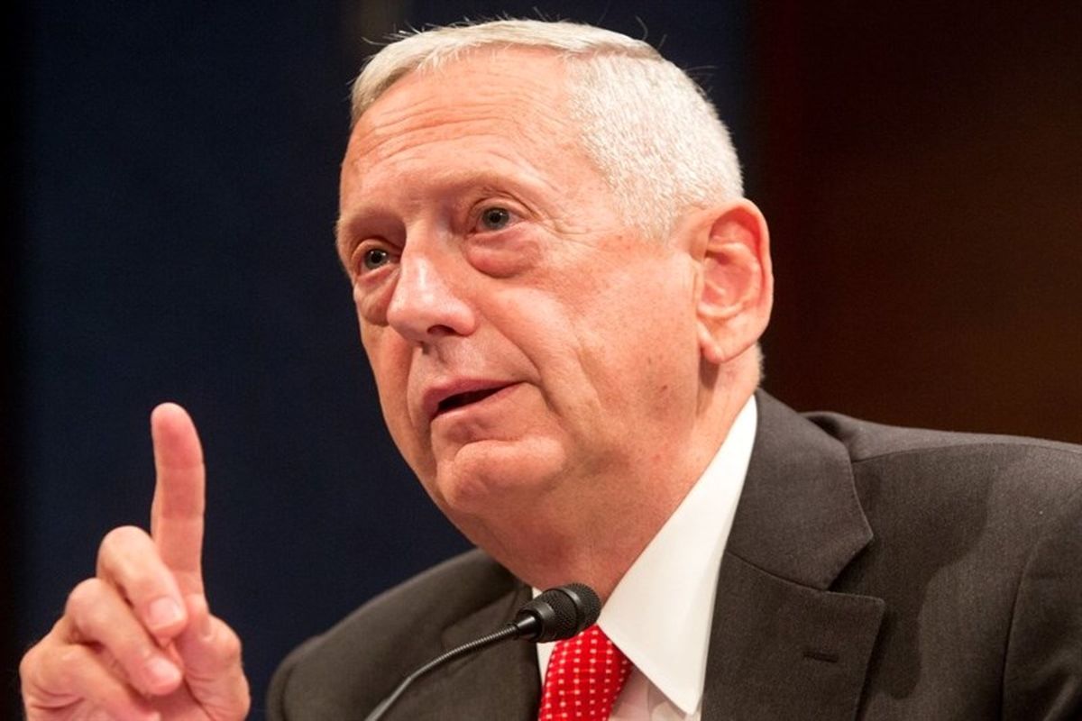 جیمز متیس وزیر دفاع آمریکا