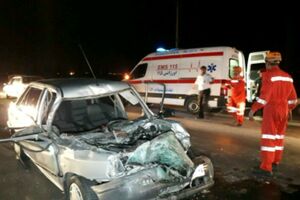 وقوع تصادف مرگبار در اتوبان کرج تهران
