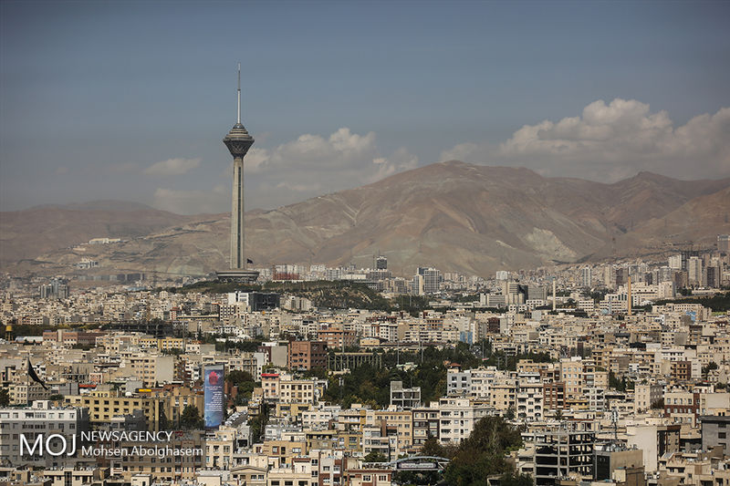 کیفیت هوای تهران در 12 اسفند 97 سالم است