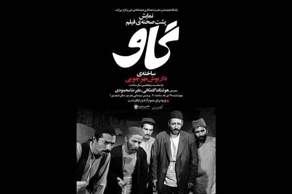 پشت صحنه فیلم گاو در باشگاه هنر و تجربه اکران میشود