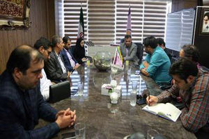 حضور جمعی از فعالان رسانه ای استان قم در موسسه اعتباری کوثر 
