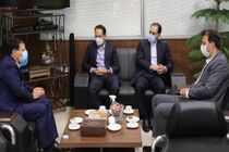 حضور مدیران ارشد شرکت فولاد مبارکه در باشگاه سپاهان 