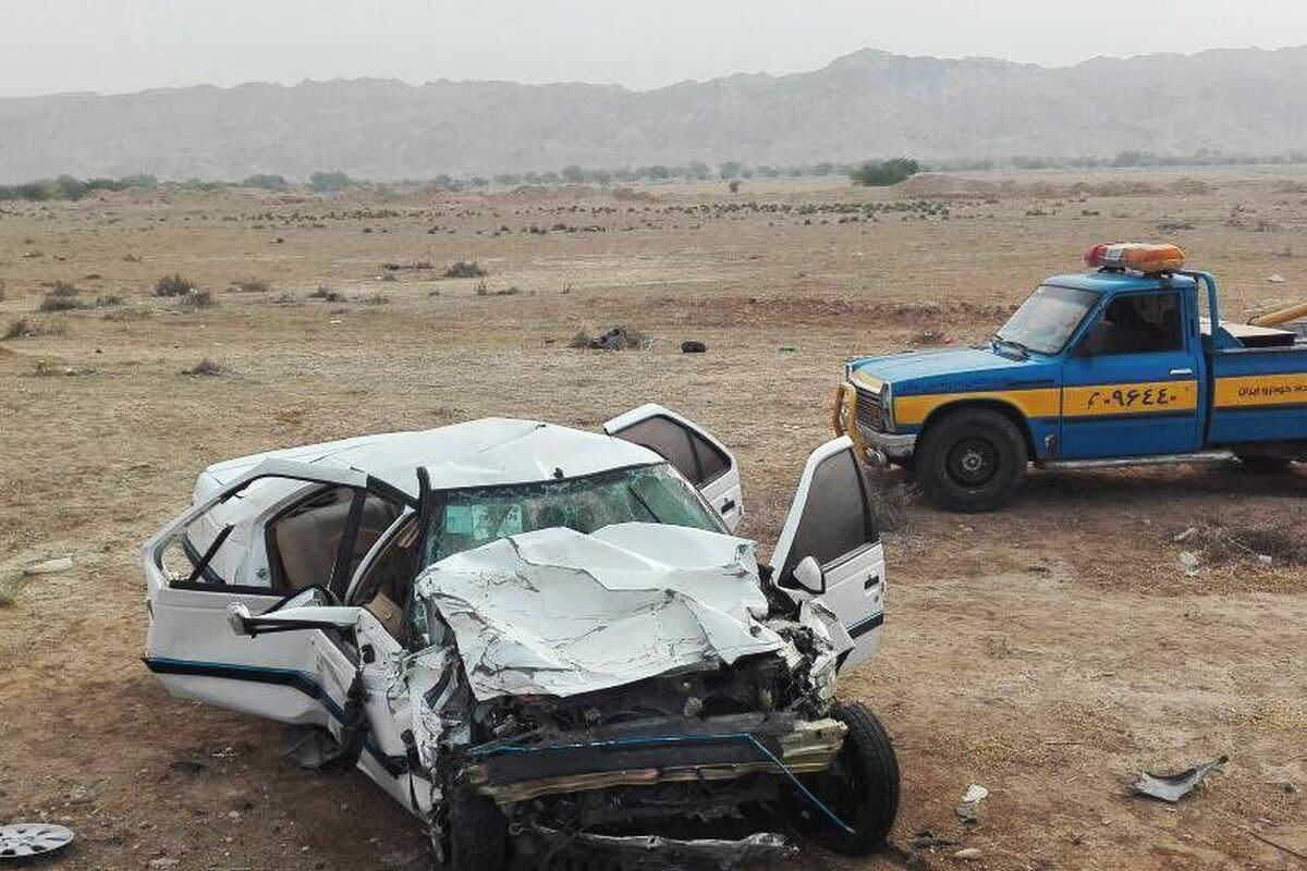 2 کشته در تصادف جاده امیدیه