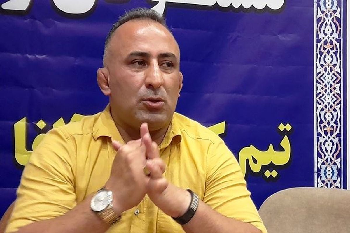 ردایی سرمربی تیم کشتی آلفا مرزن آباد