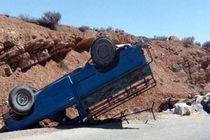 واژگونی خودرو نیسان حامل دانش آموزان بشاگردی 2 فوتی بر جای گذاشت