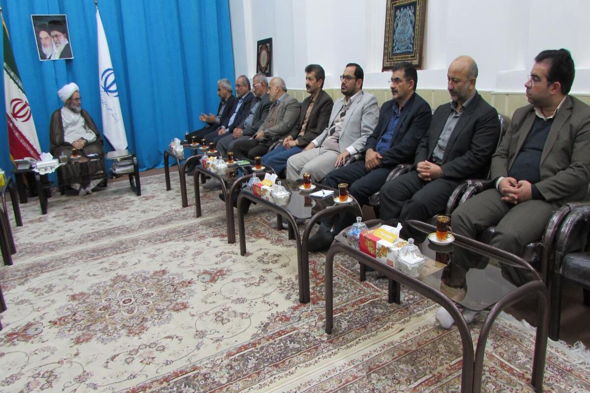 آیت‌الله فلاحتی در دیدار با رئیس سازمان چای کشور