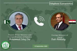 وزیران امور خارجه پاکستان و مصر حمله اسرائیل به قطر را محکوم کردند